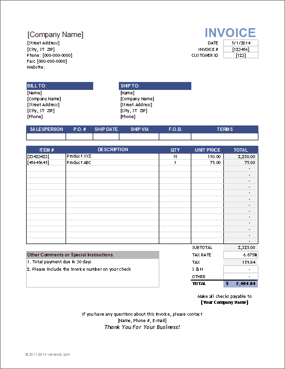 sales-invoice-example